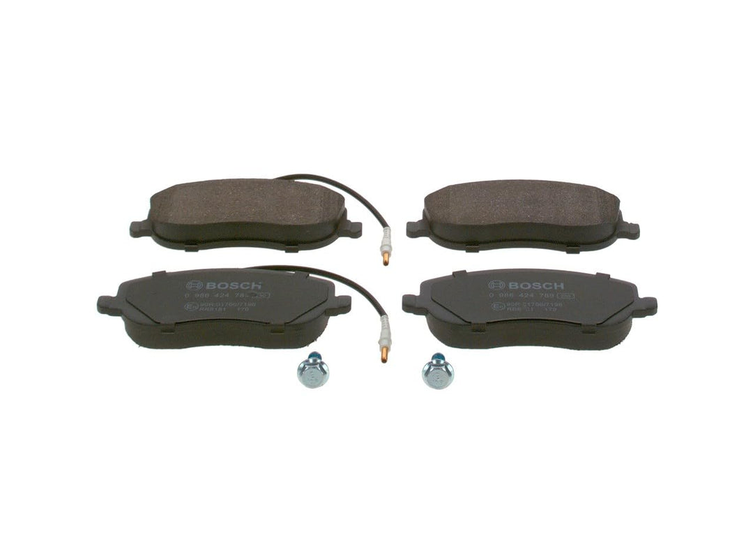 Bosch BP930 Bremsbeläge - Vorderachse - ECE-R90 Zertifizierung - vier Bremsbeläge pro Set