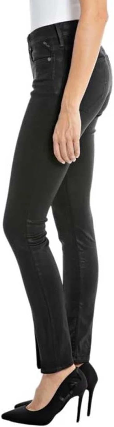 Replay Damen Jeans New Luz Skinny-Fit mit Power Stretch 23W / 30L Black 098, 23W / 30L Black 098