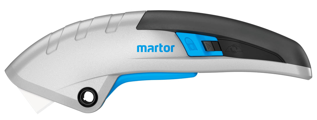 MARTOR Sicherheitsmesser mit Klingeneinzug, Keramikklinge, SECUPRO MARTEGO, Profi Cuttermesser, Alum