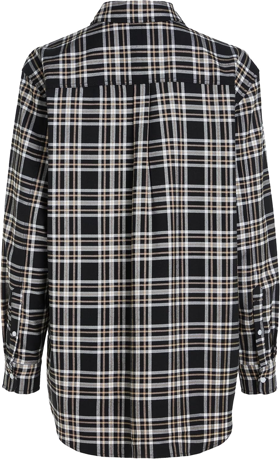 Tommy Jeans Damen Tjw Check Overshirt Gewebte Oberteile S Black Check, S Black Check