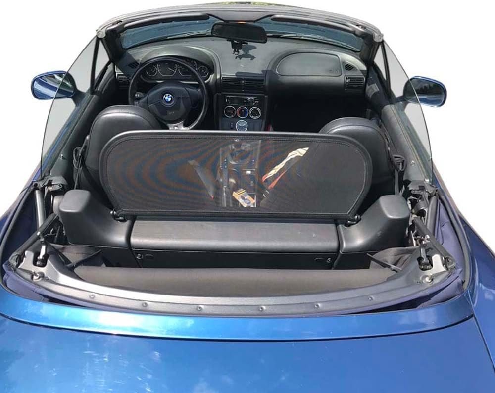Aperta Windschott passend für BMW Z3 E36 100% Passgenau OEM Qualität Schwarz Windstop Windabweiser