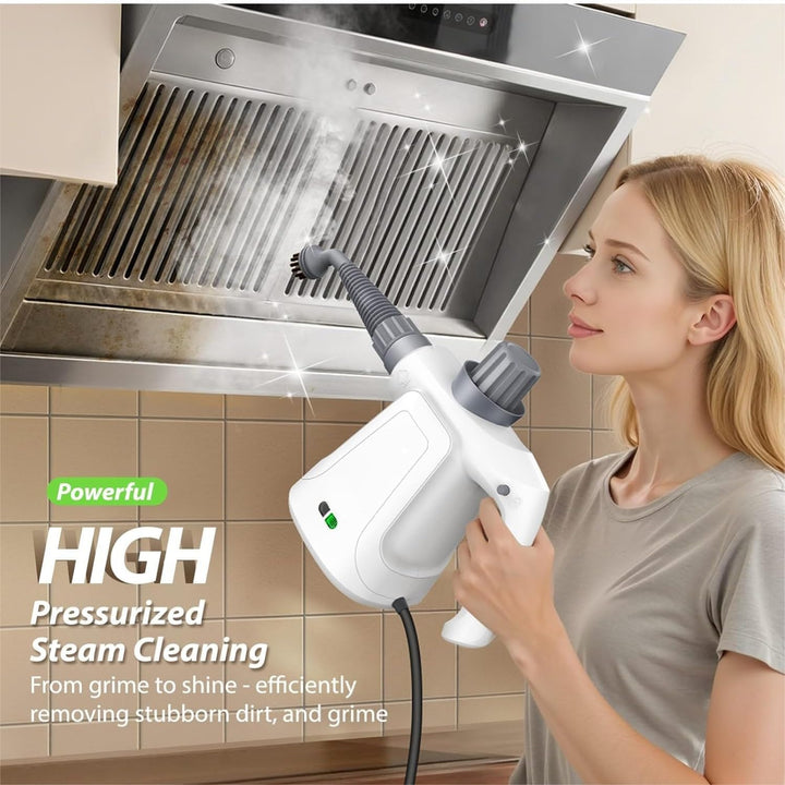 Dampfreiniger Handgerät, 400ml Handdampfreiniger Steam Cleaner Dampfreiniger FüR Alles Auto Fenster