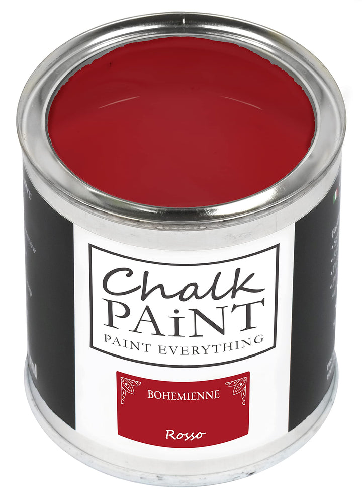 Chalk Paint Everything® Rosso Kreidefarbe Wasserbasis für Alle Oberflächen einfach zu verarbeiten oh