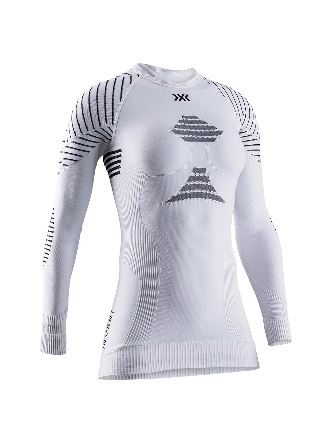 X-Bionic Damen Invent 4.0 T-Shirt L Weiss / Schwarz, L Weiss / Schwarz