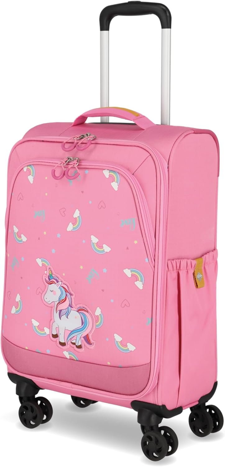 Travelite Kinderkoffer mit 4 Rollen für Mini-Weltentdecker, Handgepäck Kindertrolley MINIMOVER aus r