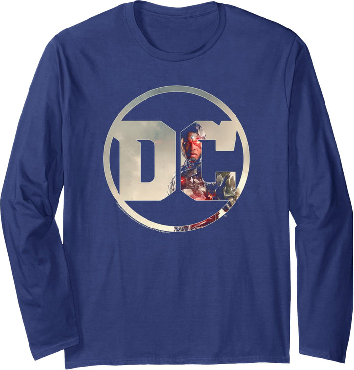 Justice League Movie DC Comics Cyborg Langarmshirt
