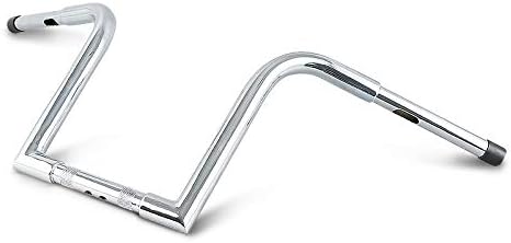 Lenker Ape Hanger Square 12" kompatibel mit Harley Softail Custom/Slim FLS/FLSL chrom