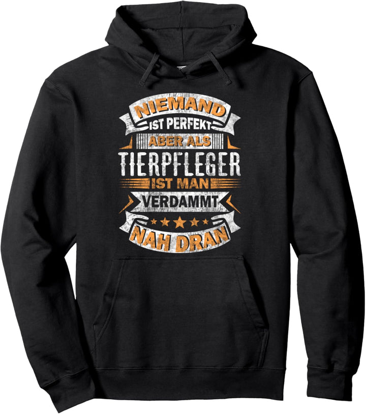 Tierpfleger Zoo Tiere Tierschützer Beruf Tierpflege Tierheim Pullover Hoodie
