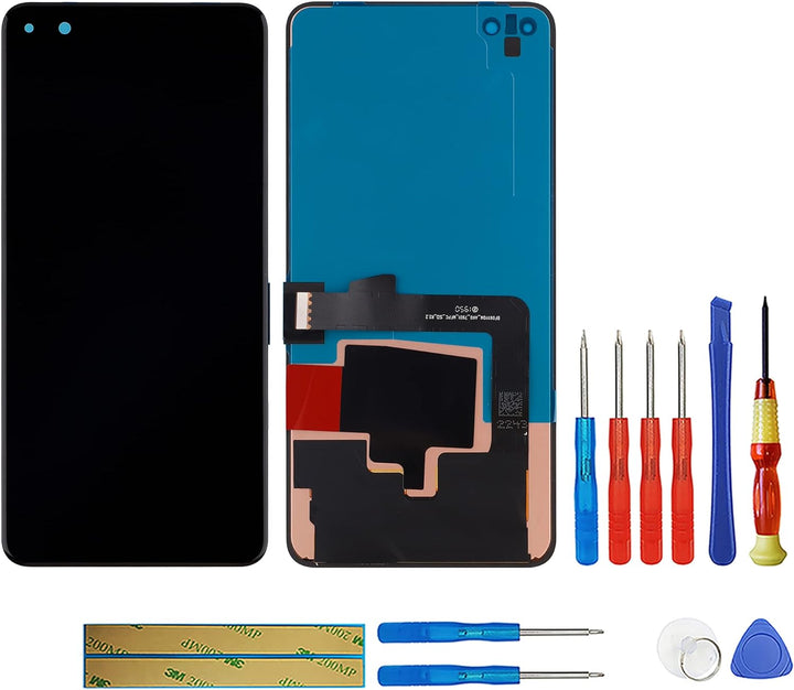 swark OLED Kompatibel mit Huawei P40 (Schwarz Ohne Rahmen) LCD Display Touch Screen Replacement + To