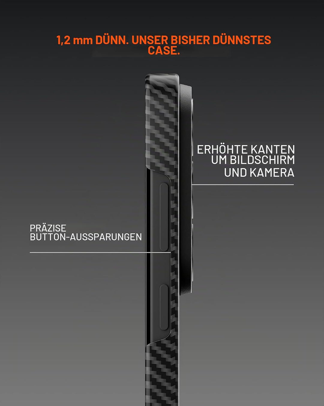 Mous für Samsung Galaxy S26 Ultra Hülle, kompatibel mit MagSafe &amp; Qi2 – Superdünne Aramidfaser-Hülle