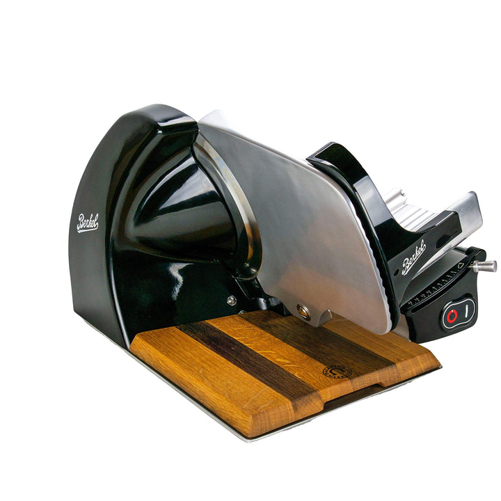 Berkel Home Line 250, Premium-Aufschnittmaschine, schwarz aktuelles Modell + Einlegebrett