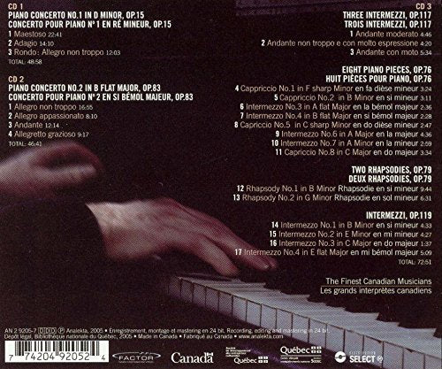 Klavierkonzerte U.Solowerke, Audio-CD