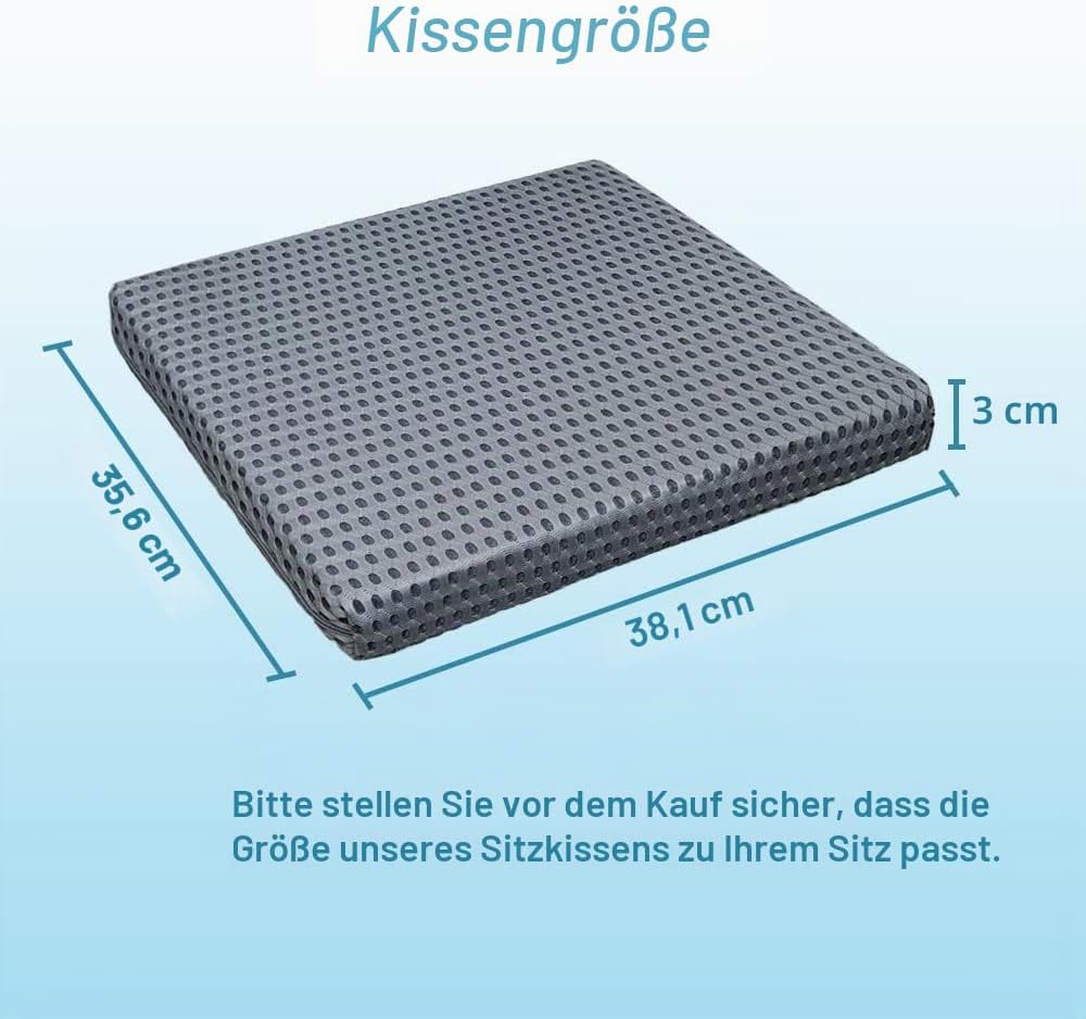 Duschstuhl-Sitzmatte – 4D-Mesh-weiches Kissen, Transfer-Bankkissen, Badhocker, gepolstert für ältere