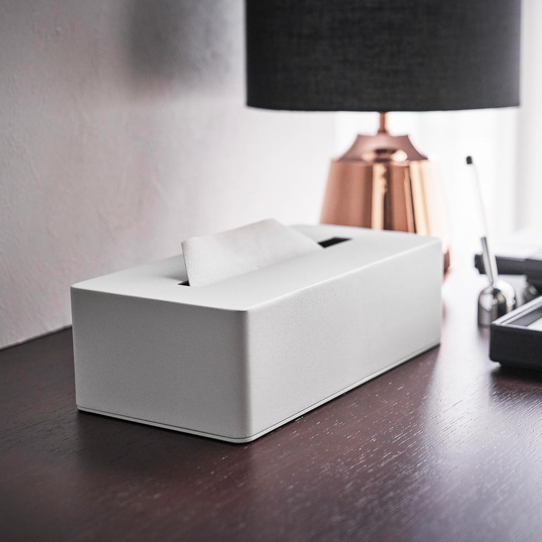 Tissue case - Tower - white Weiss, Weiss