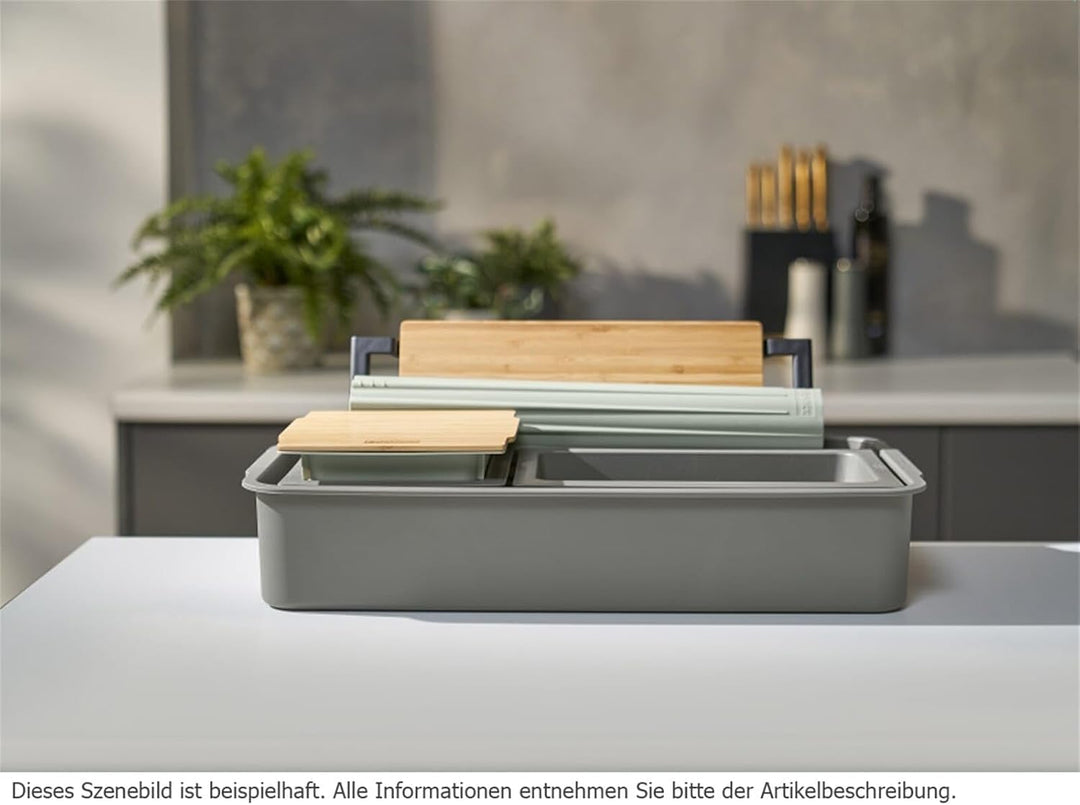 Franke AIUS300 Universal-Zubehörsystem für die Küchenspüle Large Grau, Large Grau