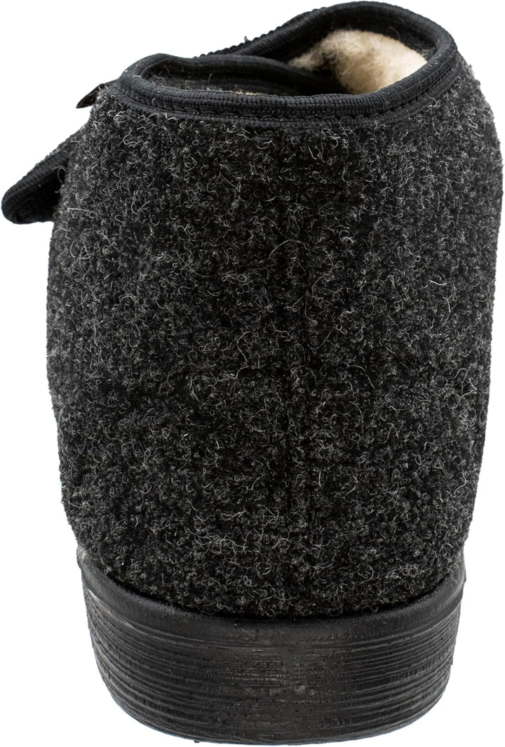 Fischer Markenschuh Herren Frank Hohe Hausschuhe, 40 EU
