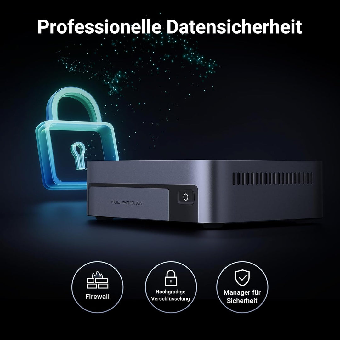 UGREEN NASync DXP480T Plus 4-Bay All-Flash SSD NAS, Intel i5 1235u 10-Core CPU, 8GB DDR5 RAM, 128G S