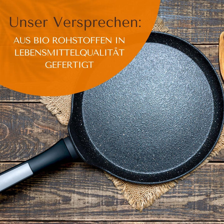 BIO Einbrennöl „Iron“ - Premium Einbrenn und Pflegepaste - 100% natürliches Einbrenn-Öl für Eisen- u