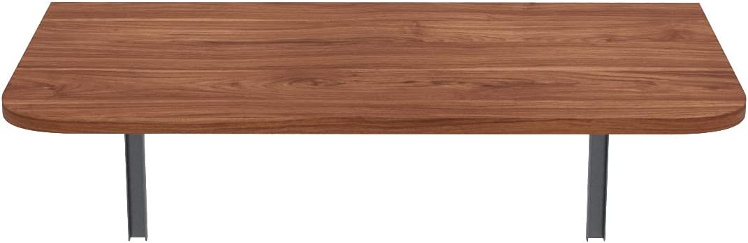 AKKE Wandklapptisch mit Abgerundeten Ecken Klapptisch Esstisch Wandtisch Küchentisch Schreibtisch Ki