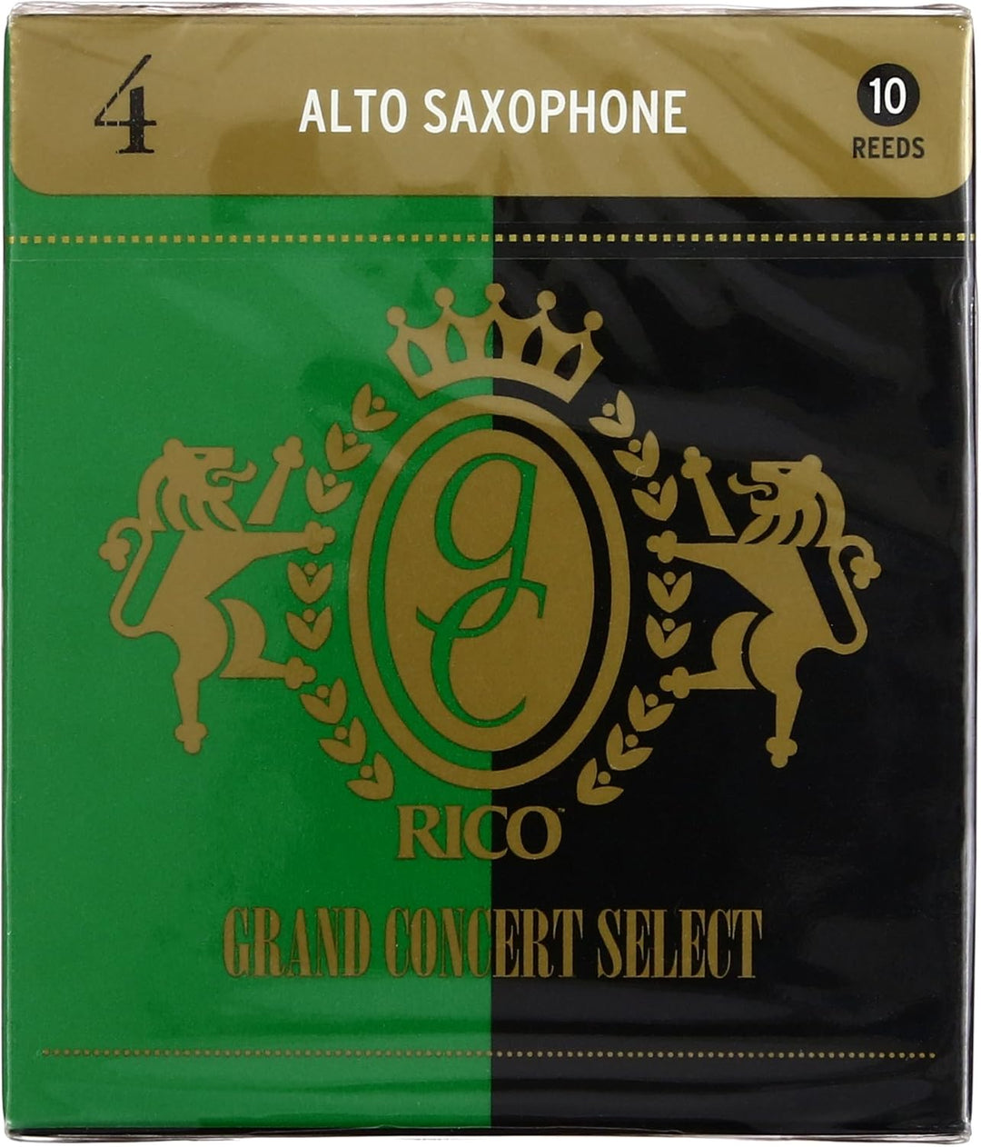 Rico Saxophon Blätter - Grand Concert Select Blätter für Saxophon - Alt Saxophon Blätter 4 Stärke -