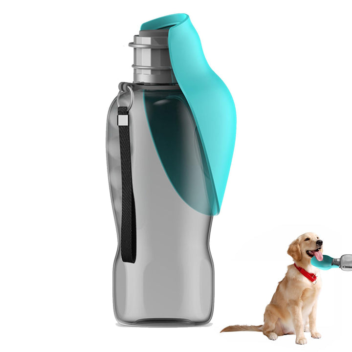 800ML Trinkflasche Hunde für Unterwegs, Hunde Trinkflasche to Go Wasserflasche für Unterwegs für Wan