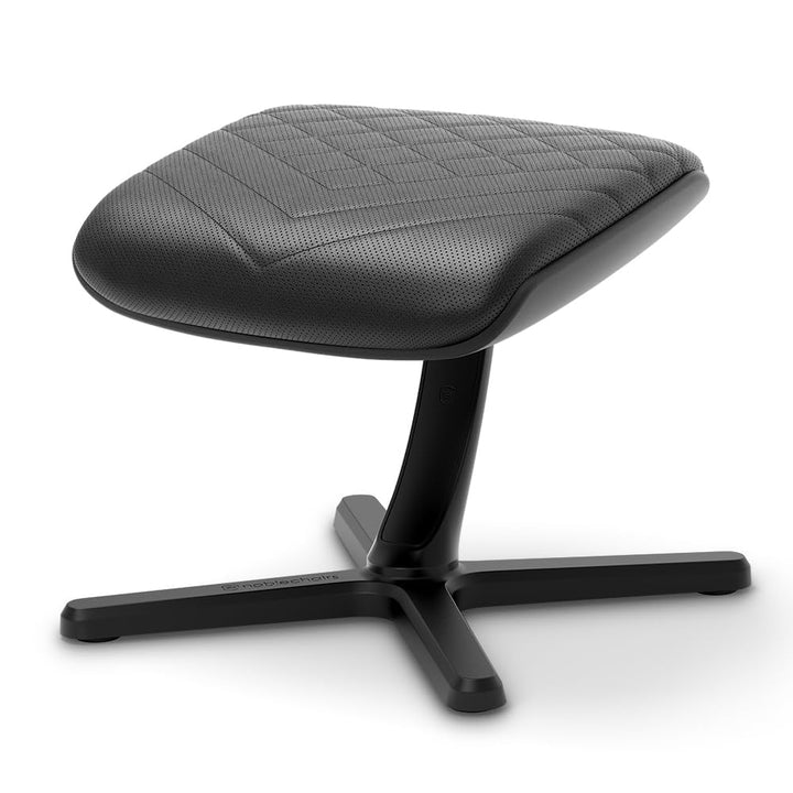 noblechairs Footrest V2.0, PU-Leder Edition, 45-Grad Neigung, Premium Materialien, Veganer PU-Leder