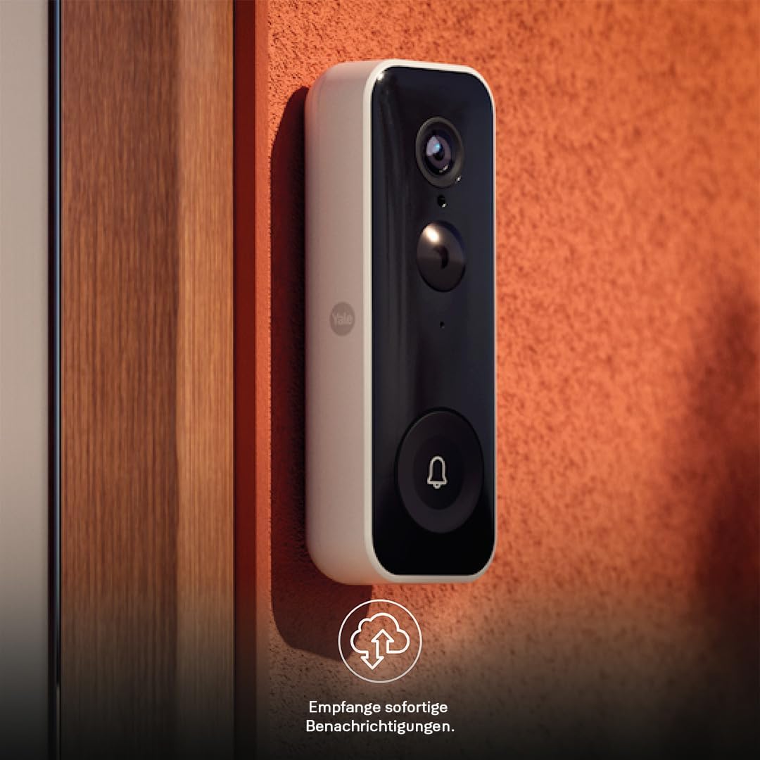 Yale - Smart Video-Türklingel - Full HD Live Ansicht & Zwei-Wege-Audio - Bewegungsaufzeichnungen | A