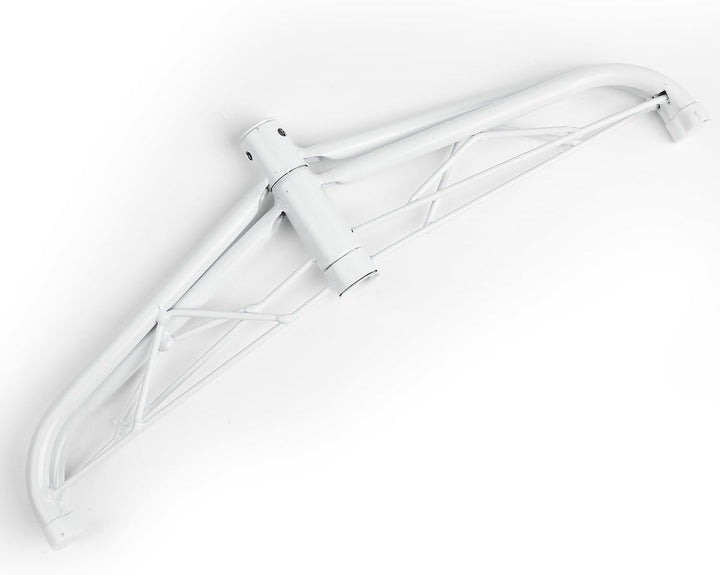 SULOLI Weihnachtsbaumständer, 40 cm, weisser Ständer aus Metall