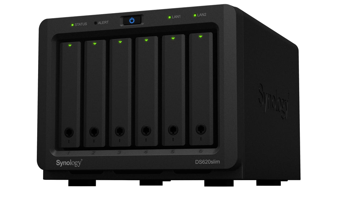 Synology 6 Bay 6,3 cm NAS DS620slim (Diskless)