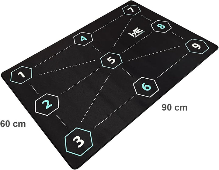 HALE | Floorball Training Center - perfektes Training Tool, Matte 900 x 600 mm, kompakt zusammenroll