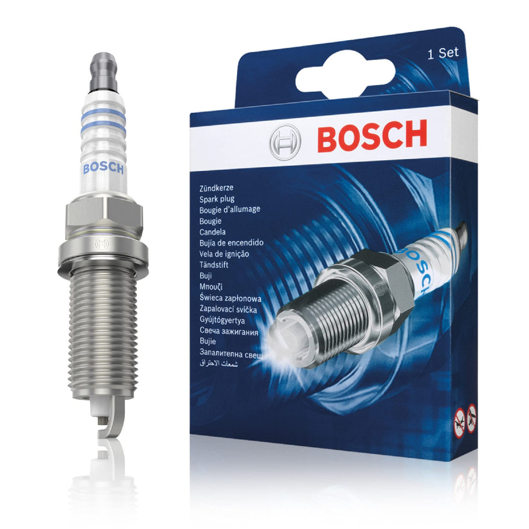 Bosch FR8SC (+42) - Nickel Zündkerzen - 4er Set Kartonbox – 4 Stück, Kartonbox – 4 Stück