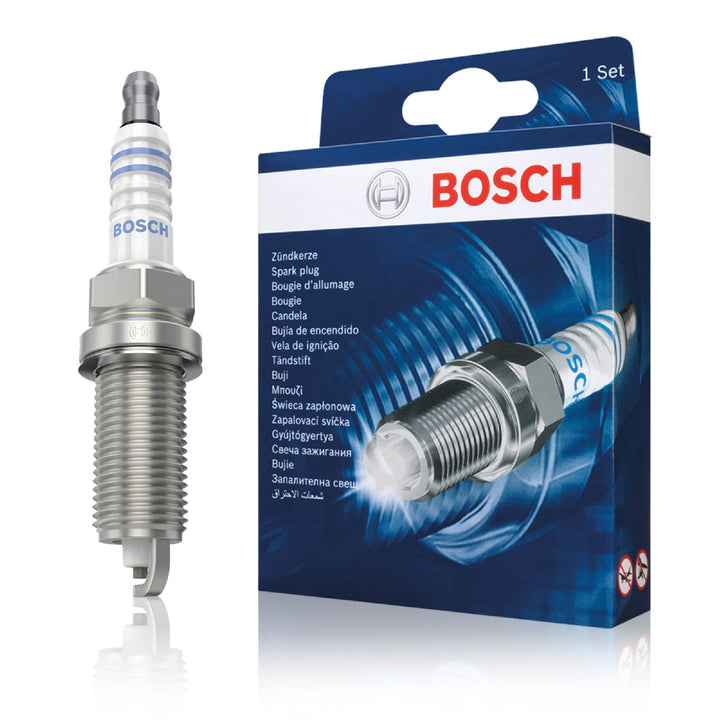 Bosch FR8SC (+42) - Nickel Zündkerzen - 4er Set Kartonbox – 4 Stück, Kartonbox – 4 Stück