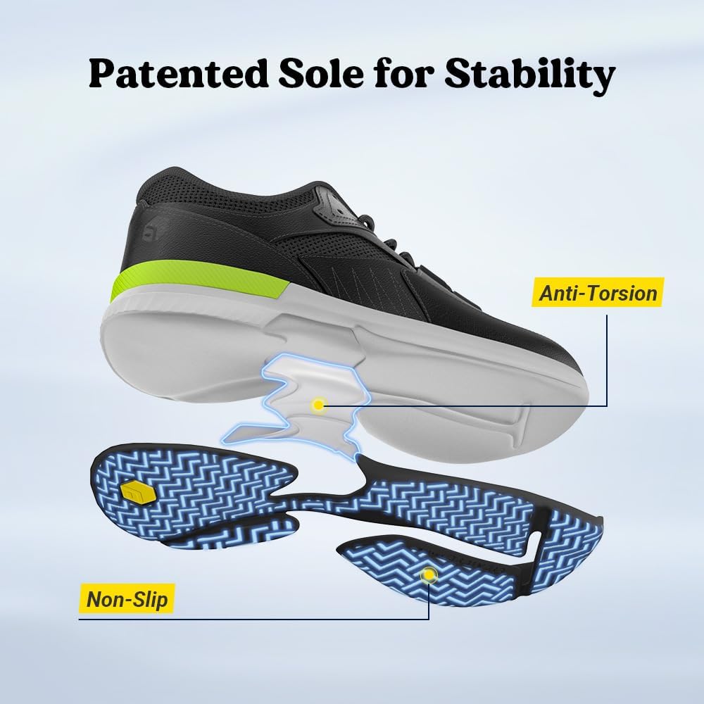 FitVille Extra Weit Tennisschuhe Damen Breit Hallenturnschuh Atmungsaktiv Training Schuhe für Tenni