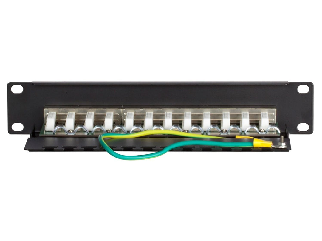 Patchpanel 10 Zoll - 12-fach FTP Patchpanel CAT 5e
