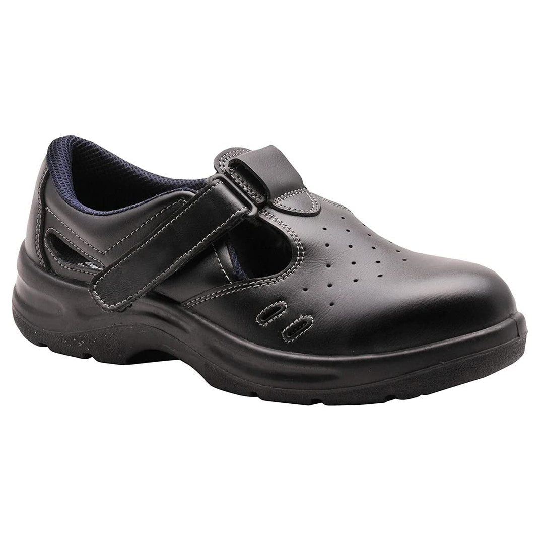 Portwest Fw01 Sicherheit 35/2 Sandale S1, FW01BKR38, 38 EU