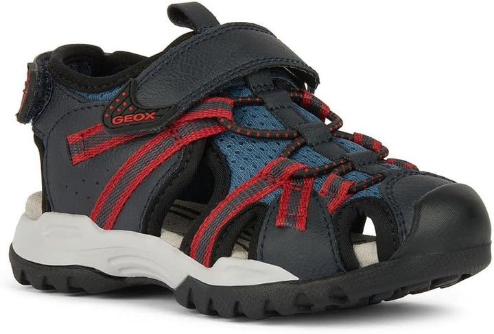 Geox Jungen J Borealis Boy A Sandalen 25 EU Avio Red, 25 EU Avio Red