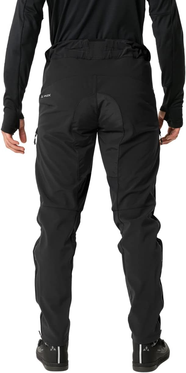 VAUDE Herren Men's Qimsa softshell bukser Ii S/S+l/S Hose, Black/Black, M Lang EU