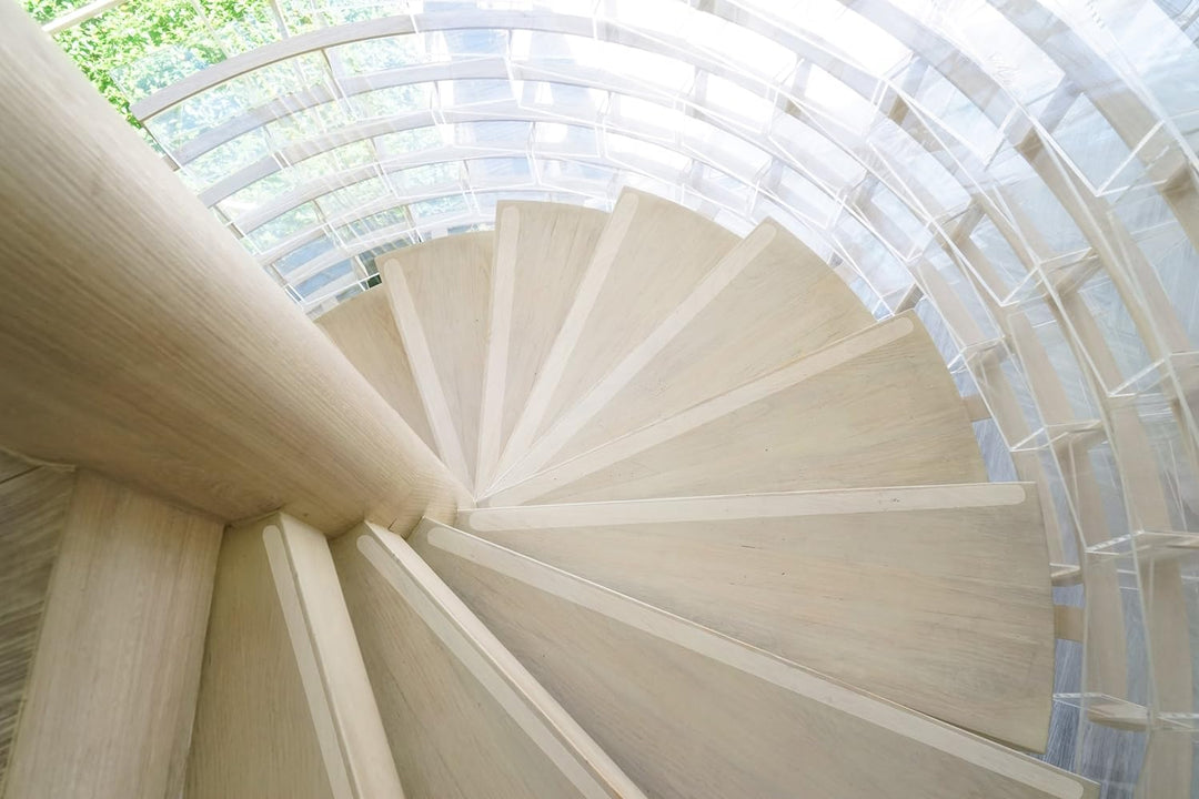 Anti Rutsch Streifen transparent geprägt Treppe ca. 80 x 3 cm, für Hund + Kind Anstatt Stufenmatten