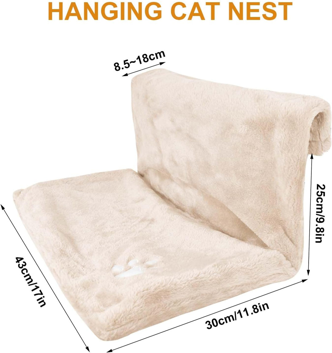Katzenliege für Heizung, Hängeliege Hängematte, Heizkörperliege Liege Katze, Katzenheizungsliege mit