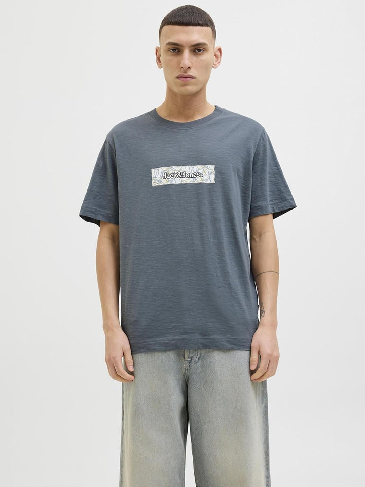 JACK & JONES Male T-Shirt 3er-Pack Logo T-Shirt XS Antique White, XS Antique White