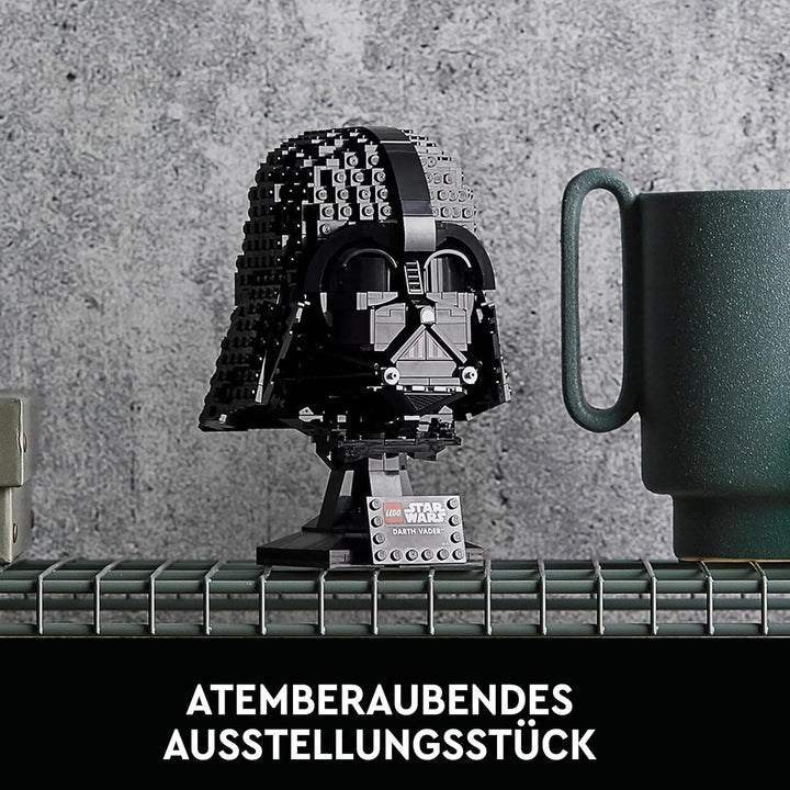 LEGO 75304 Star Wars Darth-Vader Helm Bauset für Erwachsene, Deko, Geschenkidee, Modell zum Bauen un