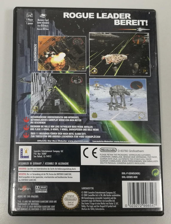 Star Wars Rogue Leader - Rogue Squadron 2