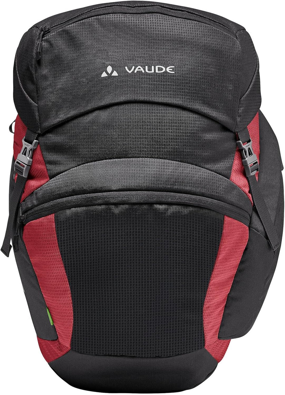 Vaude OnTour Back Hinterradtaschen, Einheitsgrösse Einheitsgrösse Black/Carmine, Einheitsgrösse Blac
