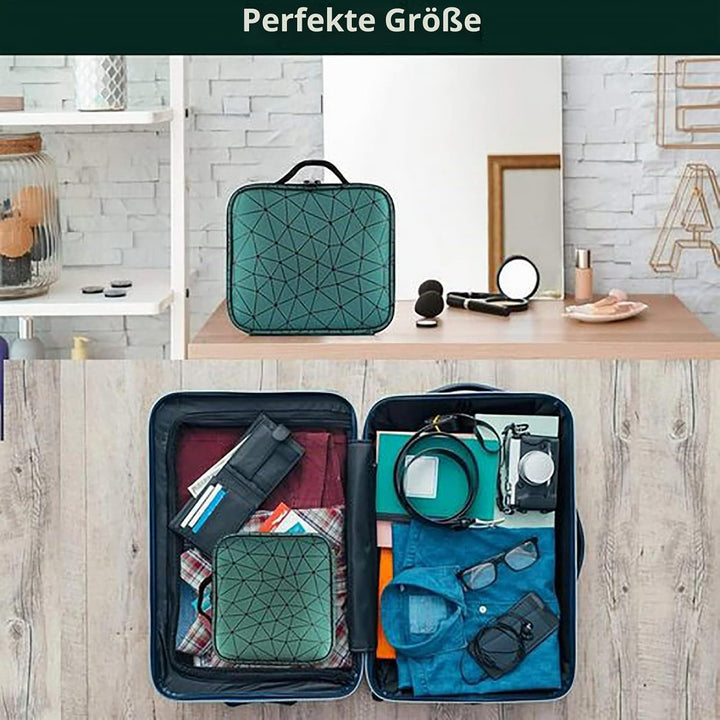 TANTOMI Kosmetiktasche Damen Portable Kosmetikkoffer Damen, Professionelle Make up Tasche Schminktas