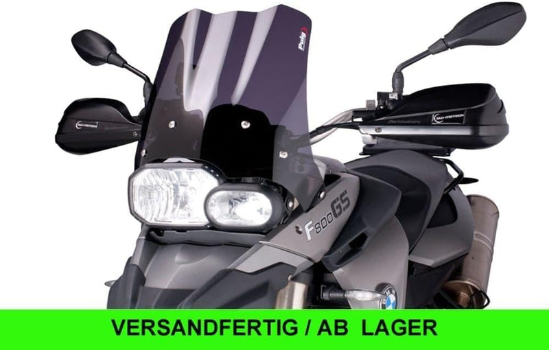 Puig 4670F Kuppel Touring BMW F650gs/F800gs 08-14, Transparent/Dunkelgrau Rauch Transparent / Dunkel