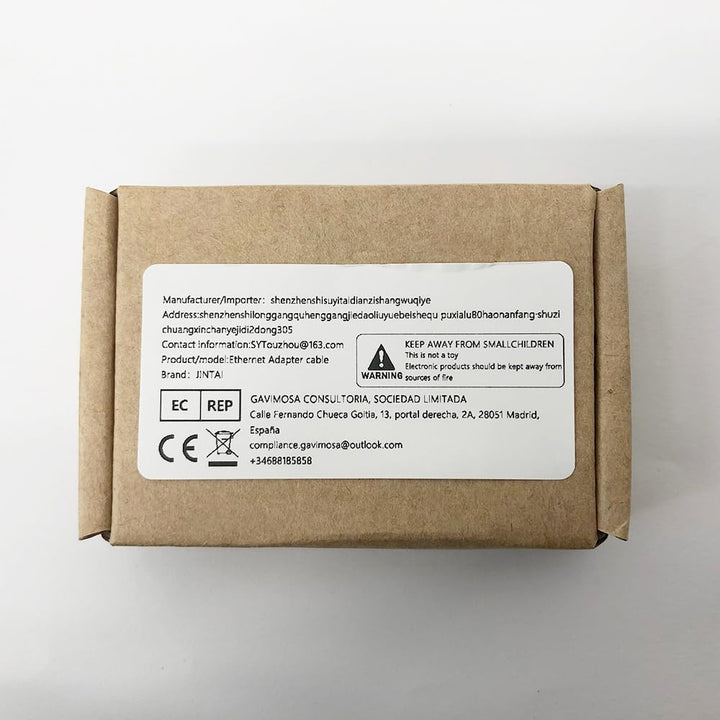 JINTAI Ethernet Extension Adapter Gen 2 Netzwerkadapter RJ-45 für ThinkPad X1 Yoga 4th Gen 20SA/20SB