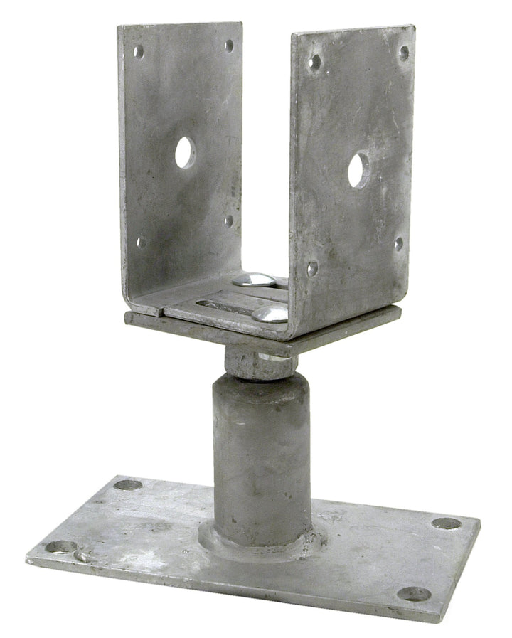 Connex Pfostenträger verstellbar 80-150 mm, feuerverzinkt, HV4270 80 - 150 mm, 80 - 150 mm