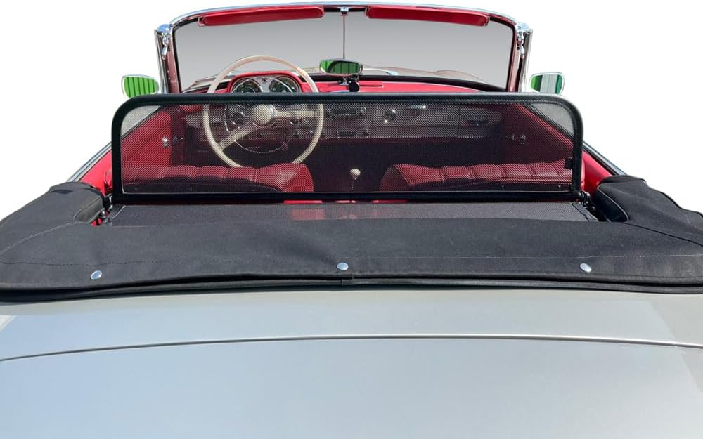 Aperta Windschott passend für Mercedes-Benz SL-Klasse W121 100% Passgenau OEM Qualität Schwarz Winds