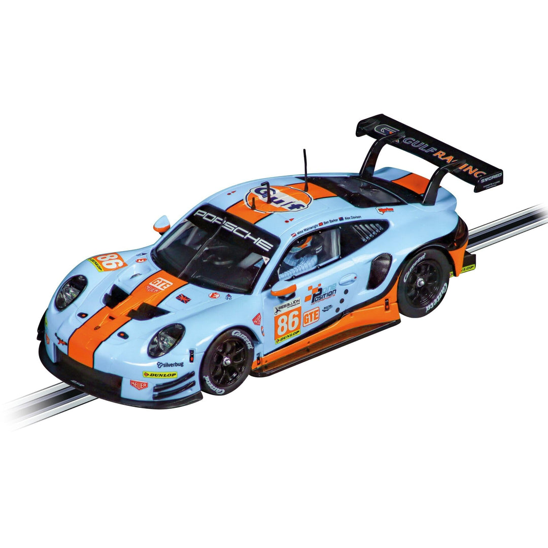 Carrera - 20032019 - Carrera Digital 132 | Porsche 911 RSR "Gulf Racing, Mike Wainwright, No.86" | A
