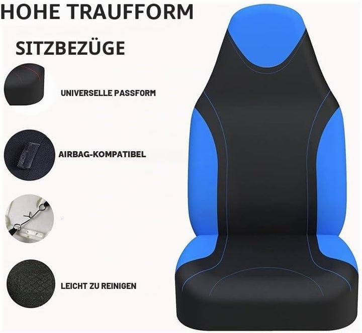 Autositzüberzug Für TOYOTA Für Aygo 2 stücke Vordersitz Eimer Auto Sitzbezüge Universal Für Autos Lk